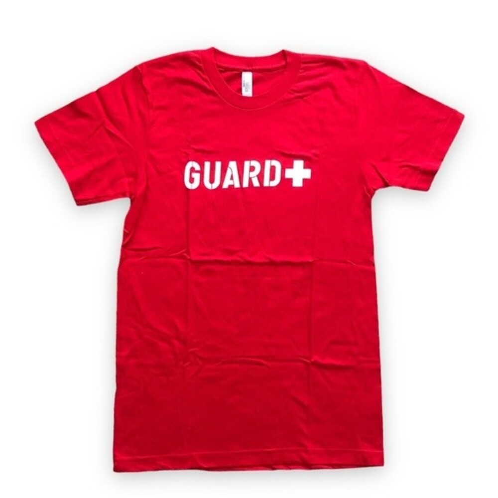 American Apparel Life Guard Red T-Shirt NWOT Size Small